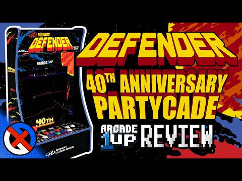 Defender 40th Anniversary Partycade Plus from Arcade1Up – Home Arcade Hardware Review